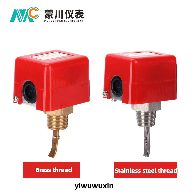 สวิตช์การไหลของน้ํา Flow Meter Sensor Flow Water Liquid Meter Sensor Target Type Flow Switch Control