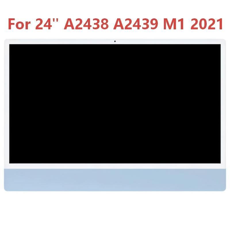 จอแสดงผล LCD Screen Digitizer Assembly สําหรับ iMac 24" A2438 A2439 M1 2021(4-พอร์ต) 4480X2520 4.5K 