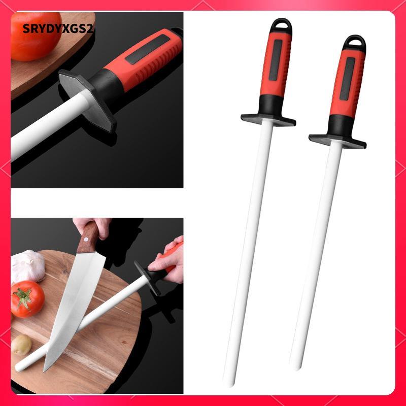 [Srydyxgs2] Honing Rod, Ceramic Rod, Chef Knife Sharpener Bar, Sharpener Stick, Professional Kitchen