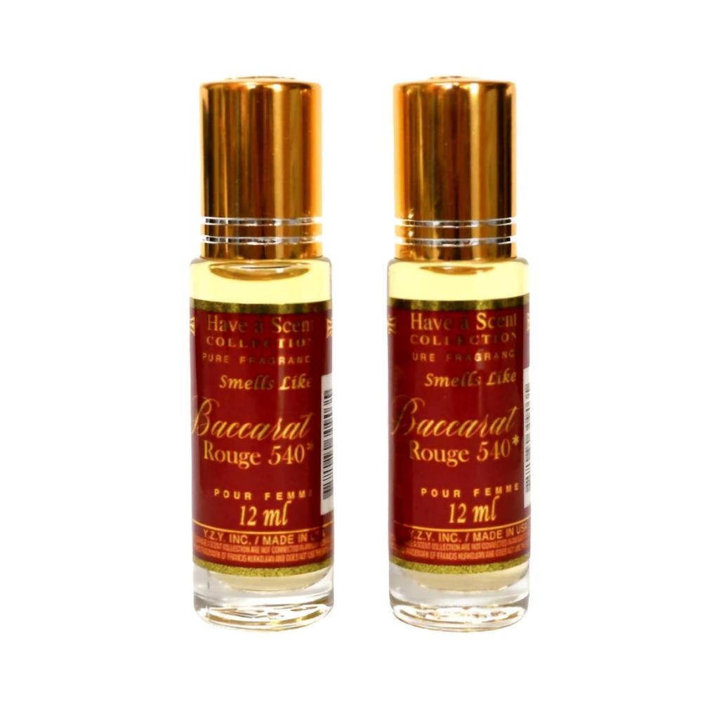 Universal Oil Perfume Baccarat Rouge 540 Perfume 12ml (สองแพ็ค)