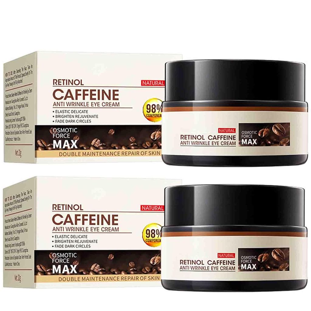 Retinol Caffeine Anti-Wrinkle Cream, Retinol Caffeine Eye Cream, Anti-Aging Eye Cream for Dark Circl