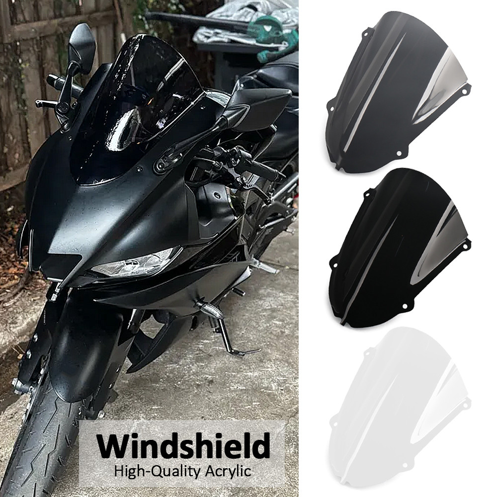 OT Front Windscreen Windshield Screen Wind Shield Deflector Protector New Accessorie For Yamaha YZF-