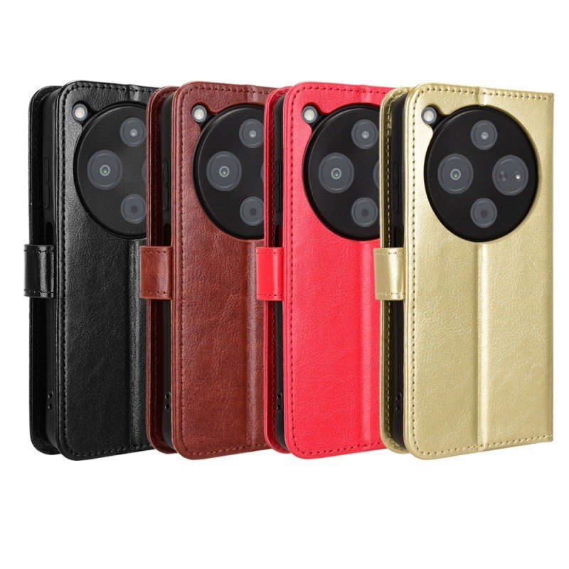 เหมาะสําหรับ ZTE ZTE Nubia P9 Pro/Optus X Pro 2 เคสโทรศัพท์ Flip Card Crazy Horse รูปแบบซองหนัง