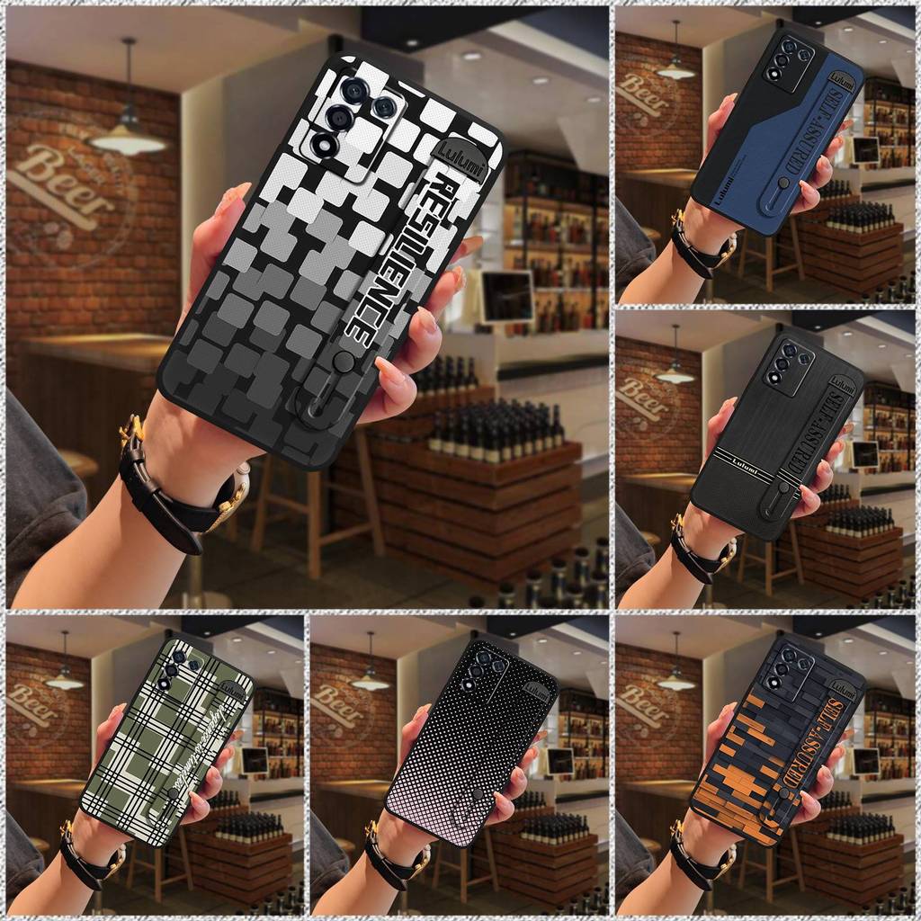 Masculine บุคลิกภาพเคสโทรศัพท์สําหรับ OPPO K9S/Realme Q3S/Q3T/K10 Vitality Edition ออกแบบแฟชั่นเรขาค