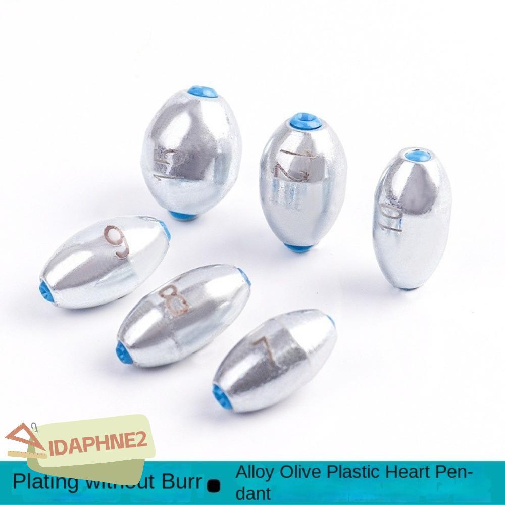 เซต Sinkers สำหรับตกปลา 20 ชิ้น ทำจากโลหะผสมเหล็กคาร์บอน หลากหลายน้ำหนัก เหมาะสำหรับการตกปลา
