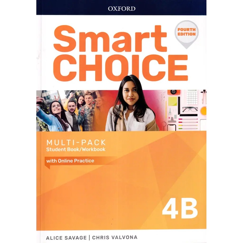 Se-ed (ซีเอ็ด) : หนังสือ Smart Choice 4th ED 4 Multi-Pack B : Student Book+Workbook (P)