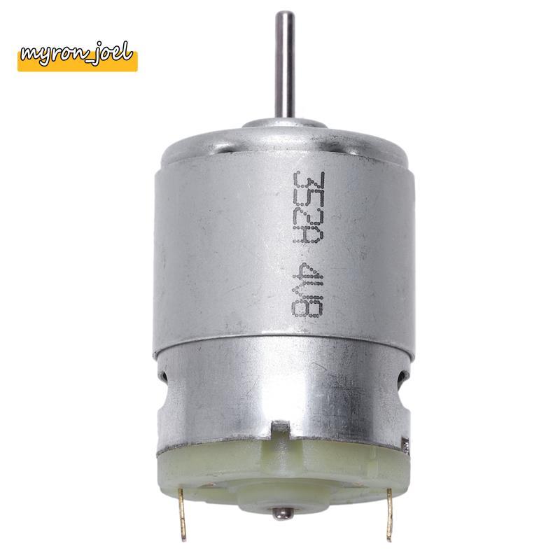 RS380 DC 1.5-18V 30000RPM Micro มอเตอร์ 38x28 มม.สําหรับของเล่น RC DIY, เงิน