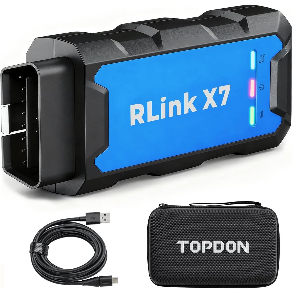 TOPDON J2534 VCI เครื่องมือ,ความเร็วสูง EnhancedJ2534 VCI, J2534 Pass-Thru ฟังก์ชั่น OEM และเครื่องม