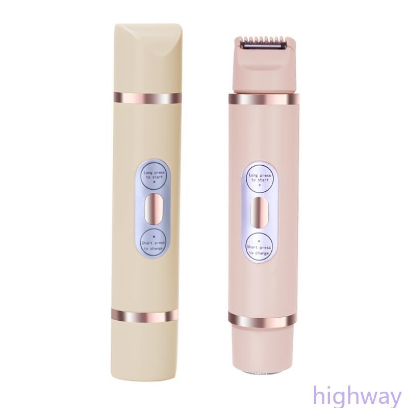 Hi Bikini Trimmer เครื่องโกนหนวดไฟฟ้า 2 in 1 สําหรับกําจัดขนขาใต้วงแขน