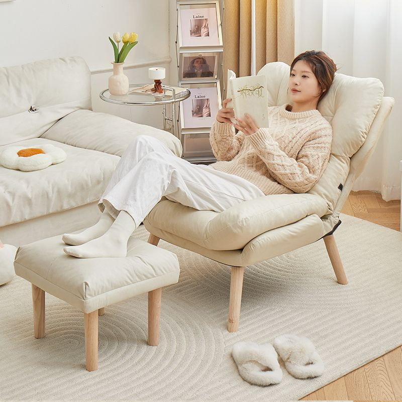 Lazy Sofa Single Person Comfortable Lounge Chair Balcony Bedroom Sofa Chair Household Leisure Backre