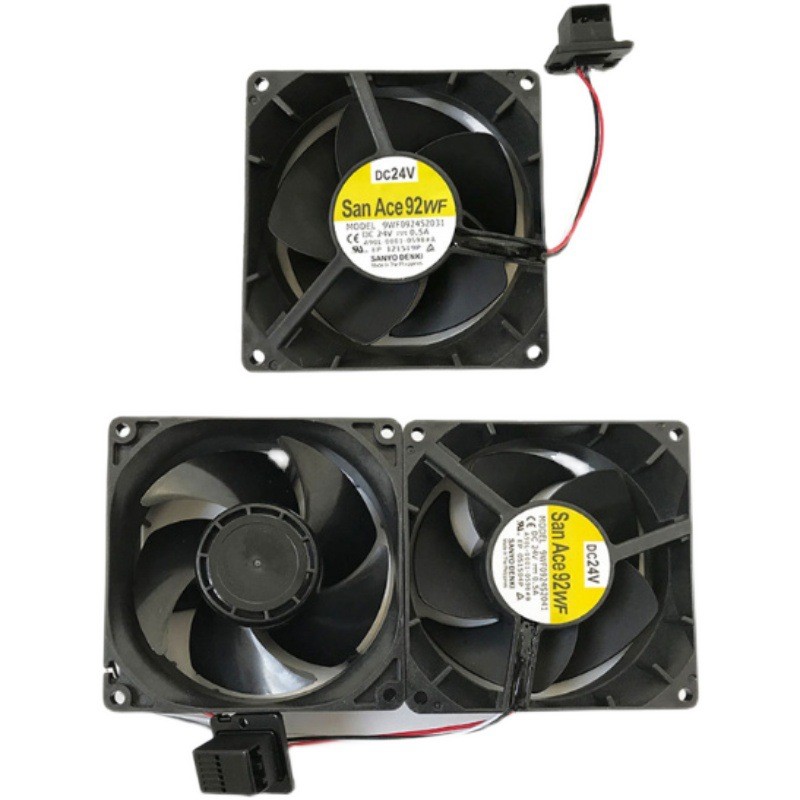 [พัดลมระบายความร้อน] A90L-0001-0598#B/A 9WF0924S203/S203/S2041 24V พัดลม Fenaco 0.5A