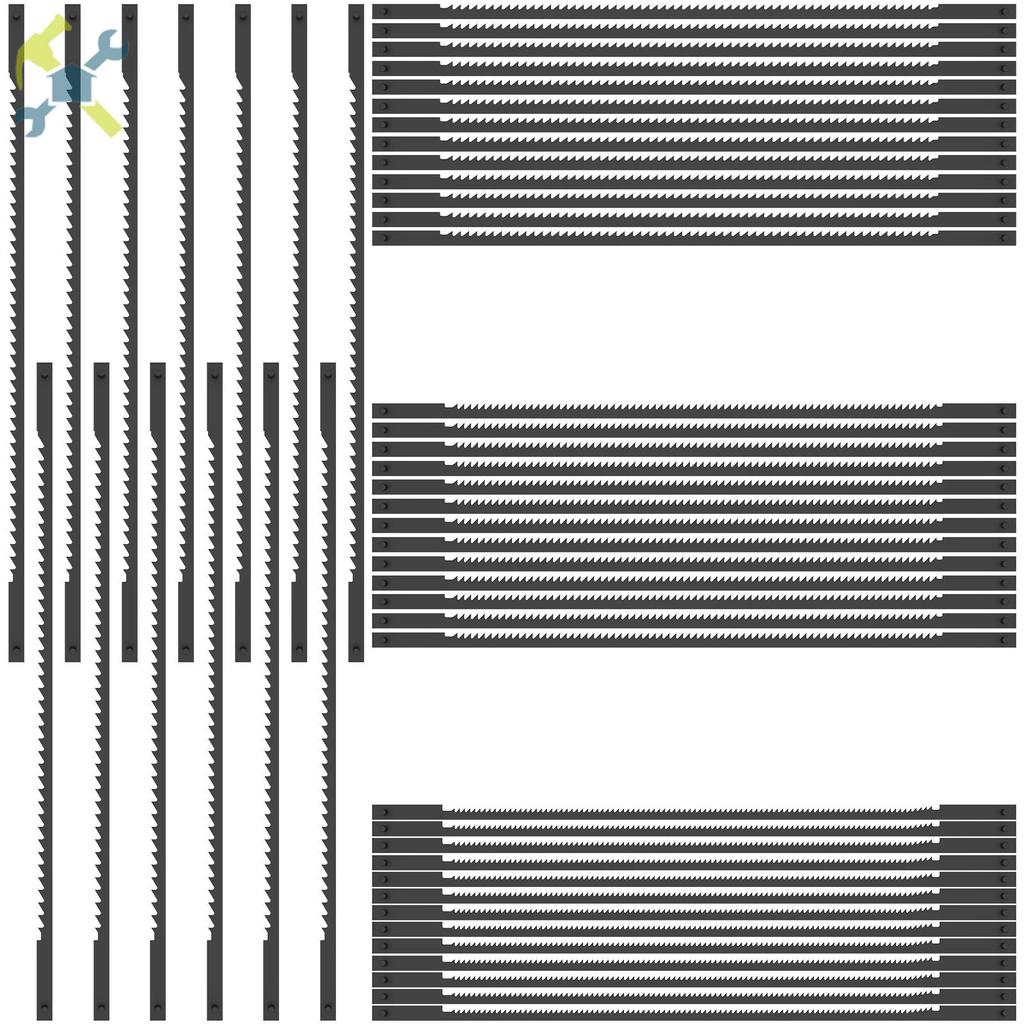 ชุดใบเลื่อยเลื่อน 64 ชิ้นเข้ากันได้กับ 3921 3922 SC165VS 5 นิ้ว SK5 Pin End ใบเลื่อย SHOPTKC1872
