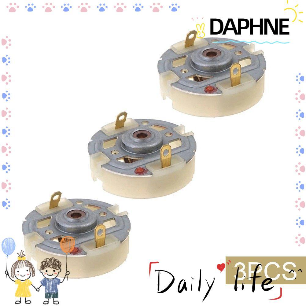 DAPHNE 3PCS RS550 มอเตอร์คุณภาพสูงชาร์จเจาะส่วนประกอบสําหรับ RS550 มอเตอร์