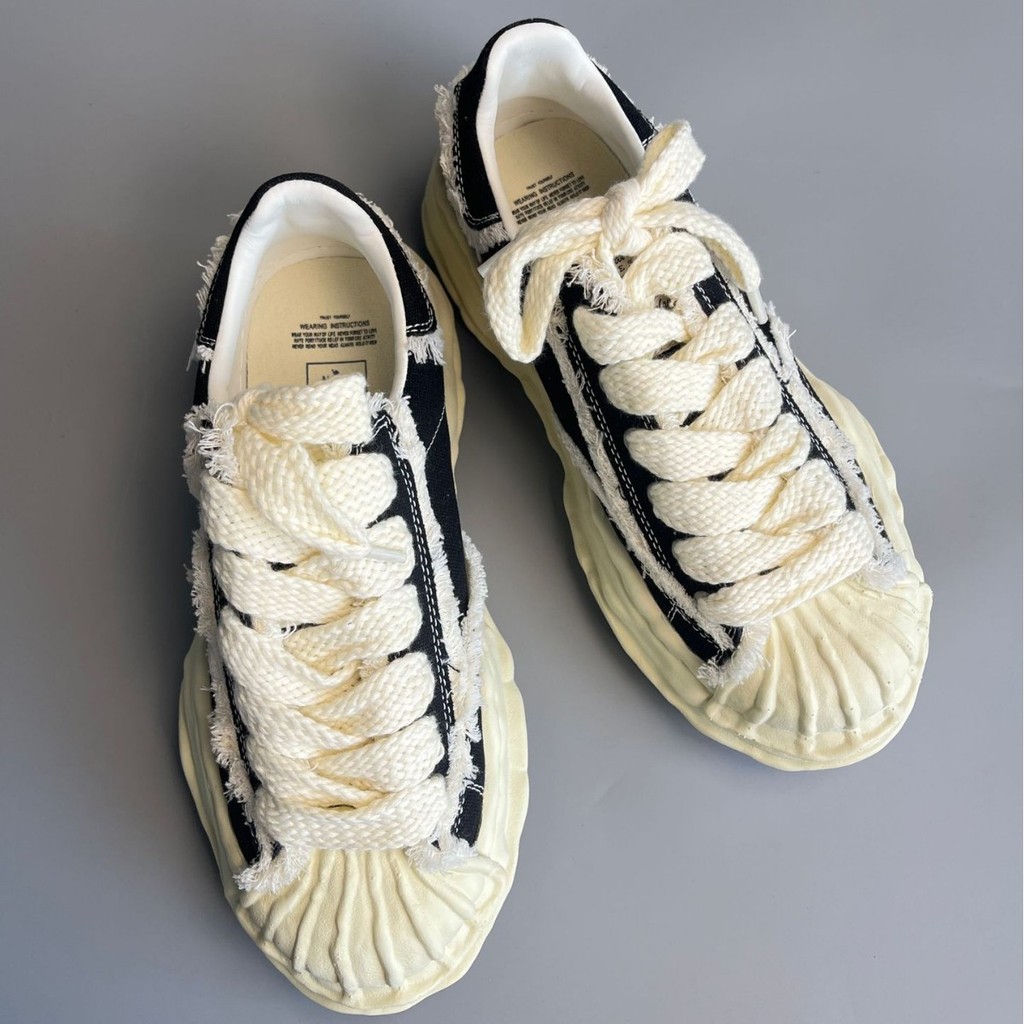 รองเท้าผ้าใบพื้นหนาสำหรับผู้ชาย MMY Mihara Kangyu