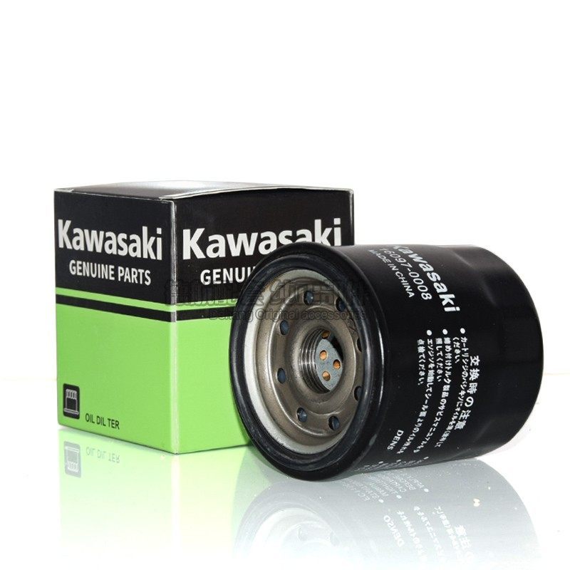 ไส้กรองน้ำมันเครื่อง 原装 สำหรับรถมอเตอร์ไซค์ Kawasaki Ninja250/400ล.Z300/Z400