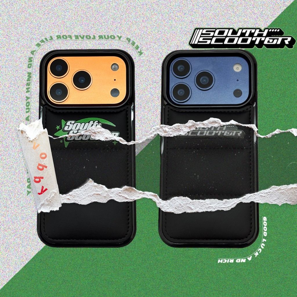 South Scooter Label Down Jacketเคสโทรศัพท์เหมาะสําหรับIPhone17 17AIR 17Pro 17PM 16 16P 16PM 16P 16E 