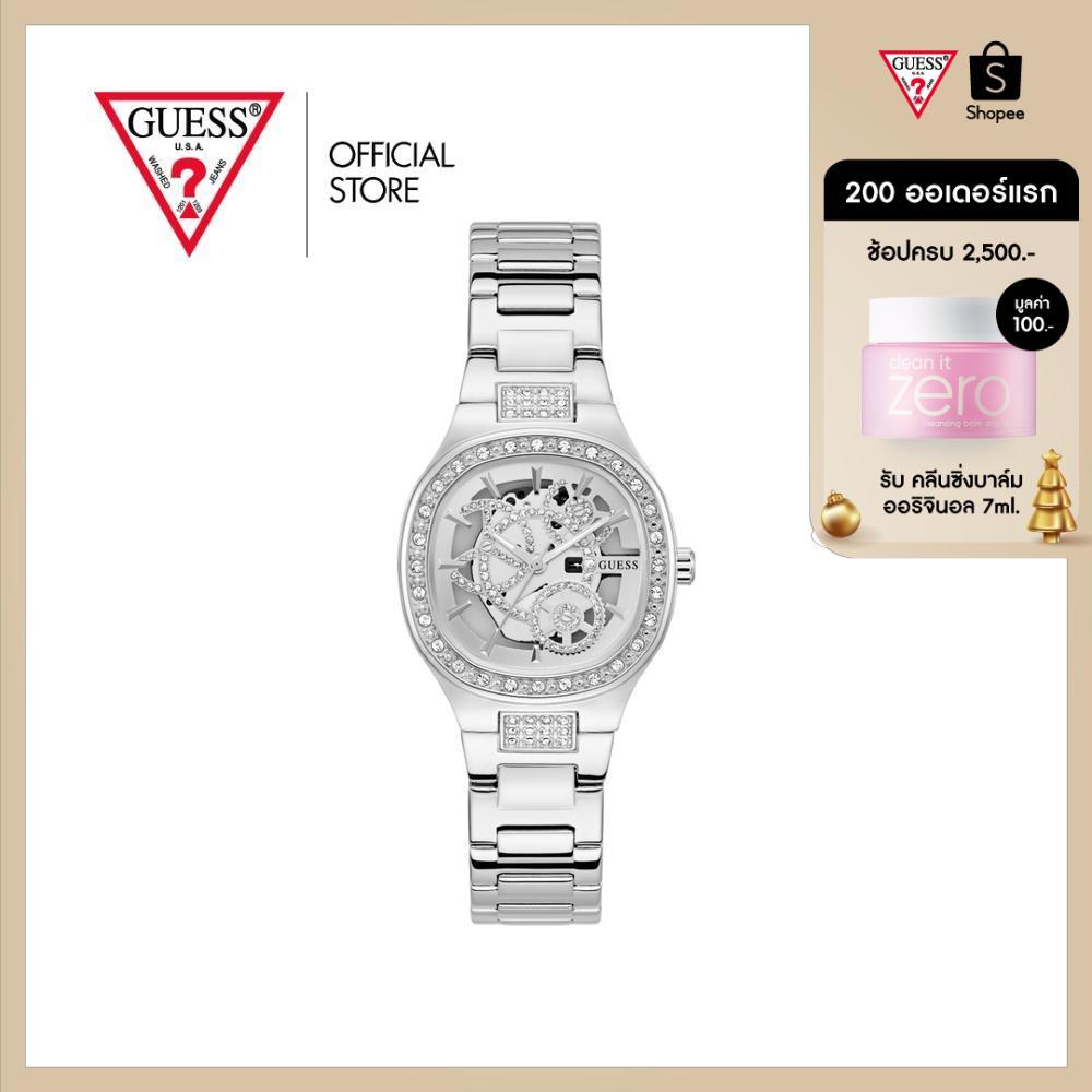 GUESS นาฬิกาข้อมือ รุ่น ELECTRA GW0941L1 สีเงิน