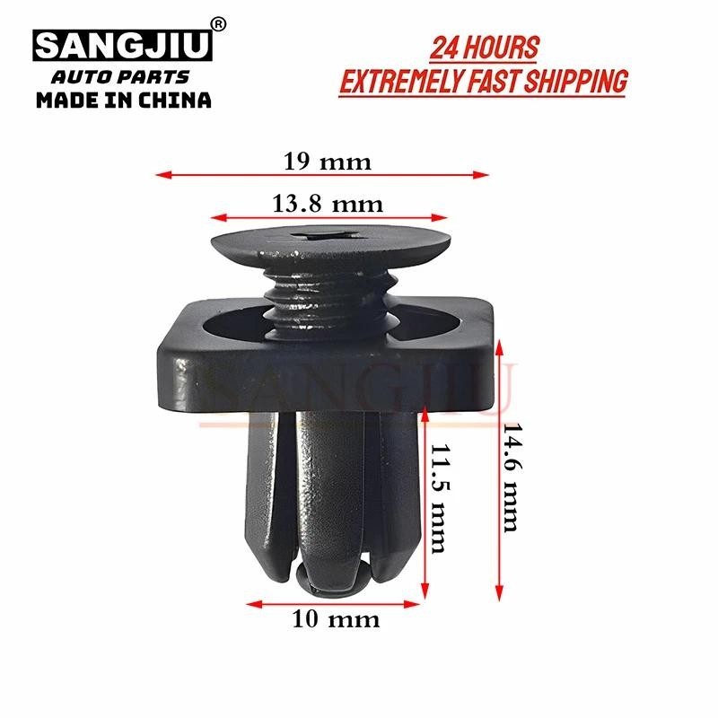 20 ชิ้นใช้งานร่วมกับสําหรับ Honda HRV Accord Odyssey Fit CRV Fender คลิป 9514-TG1-T01auto ชิ้นส่วนตก