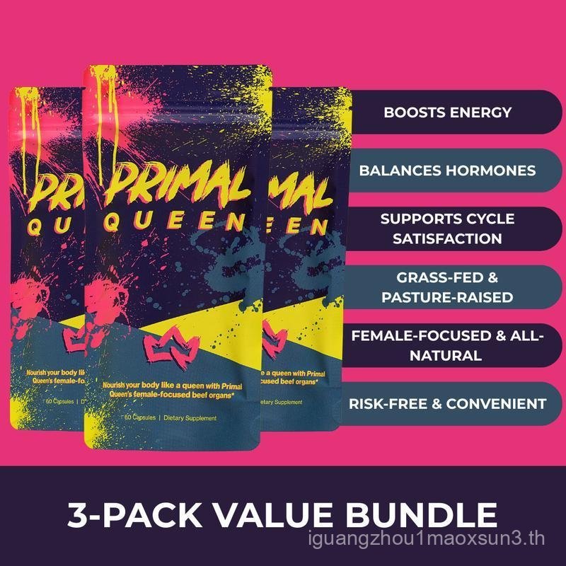 Primal Queen Beef Organ Superfood - 90 Day Refill (3-pack)