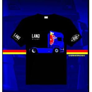 Heavy Machine Truck Scania Tshirt เสื้อไมโครไฟเบอร์