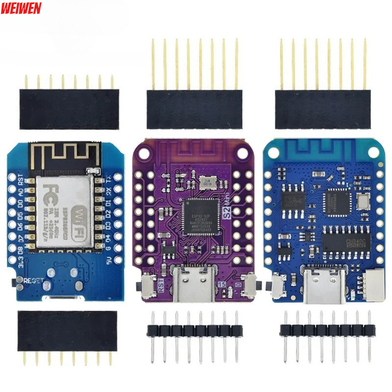 WeMos D1 Mini Pro V3.0 NodeMcu 4MB/16MB bytes Lua WIFI อินเทอร์เน็ตของสิ่งที่พัฒนาบอร์ดตาม ESP8266 C