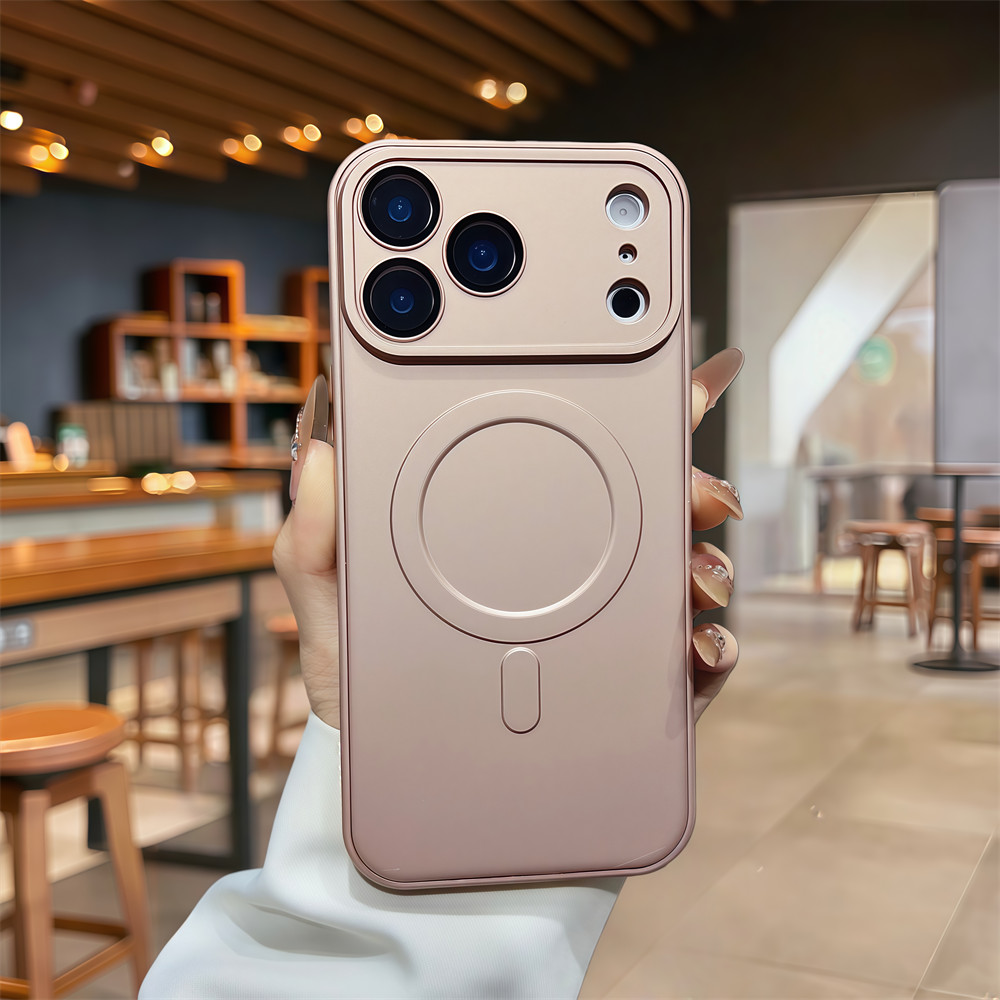 แม่เหล็กคุณภาพสูงกรณีโทรศัพท์อ่อนสําหรับ ไอโฟน 17 มือโปร สูงสุด 11 12 13 14 15 16 มือโปร สูงสุด 16บวกปลอกกับกล้องเต็มป้องกันกันกระแทกปกนิ่มโทรศัพท์พ - รูปที่ 5