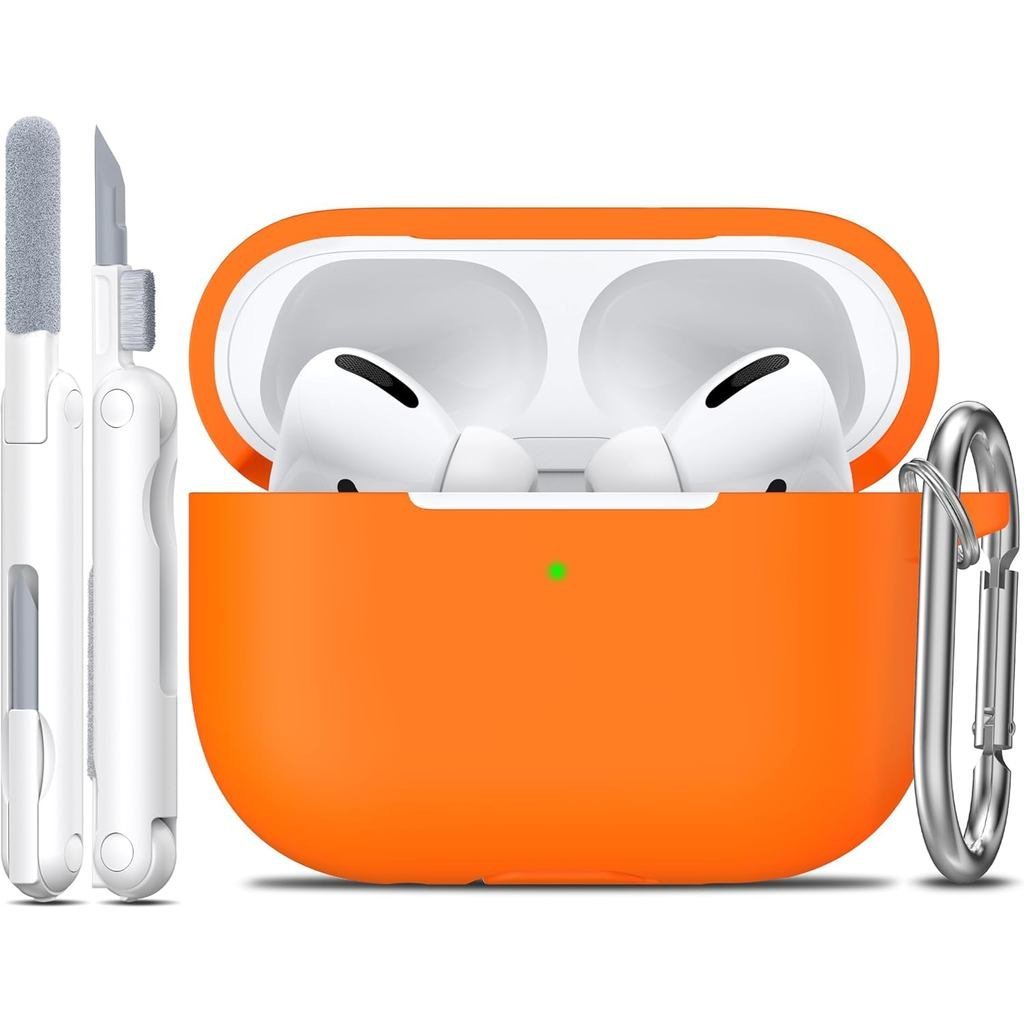 R-fun สําหรับ AirPods Pro 2nd/1st Generation กรณีชุดทําความสะอาด,ซิลิโคนอ่อนนุ่มป้องกันกรณีสําหรับ A