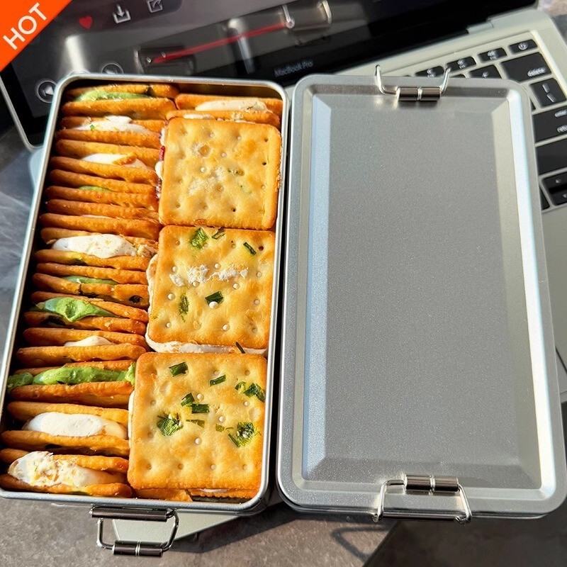 รสไต้หวัน!กุ้ยช่าย Nougat Sandwich Biscuits กล่องดีบุก Nougat ของที่ระลึก ของว่าง ของว่างพิเศษ