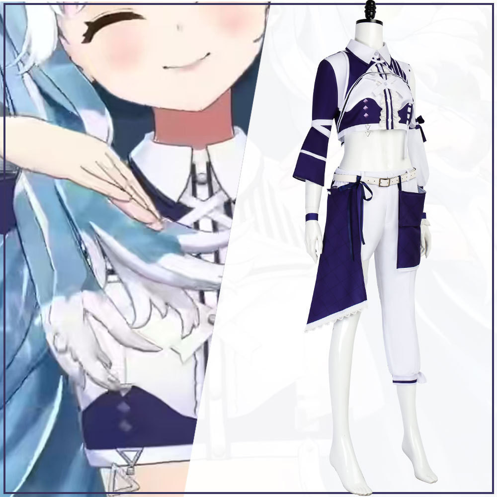 คอสเพลย์ของ Kobo Kanaeru จากHololive พร้อมเสื้อผ้าและเครื่องประดับ | รหัส 4HPU 99F0