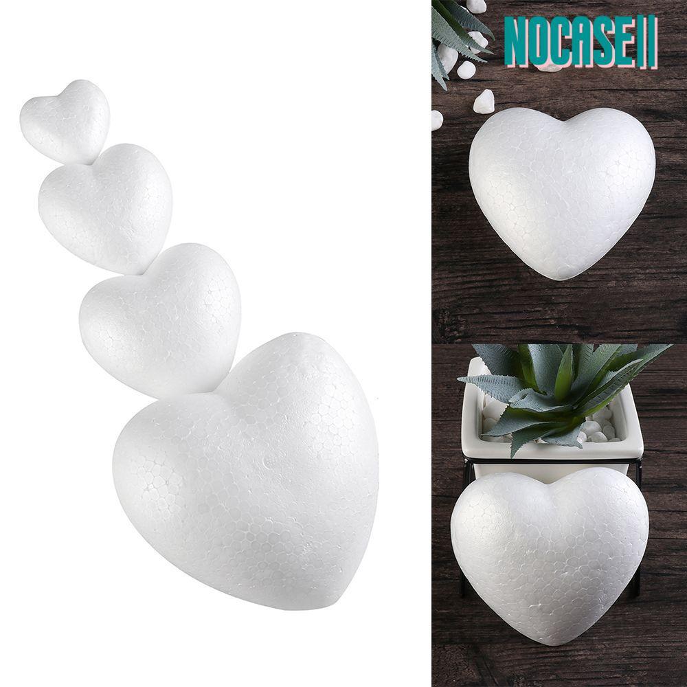 NOCASE 6/8.5/10/15 ซม.โฟมหัวใจMould Ballของเล่นSling Polystyreneเด็กโปรดปรานStyrofoam
