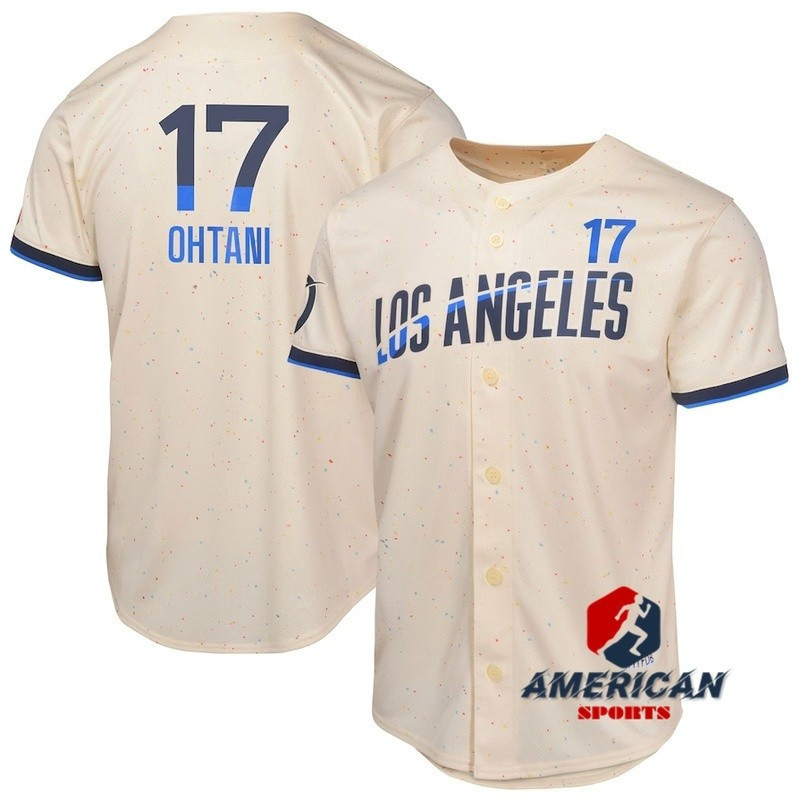 Youth Los Angeles Dodgers Shohei Ohtani Cream City Connect Jersey 2024-25