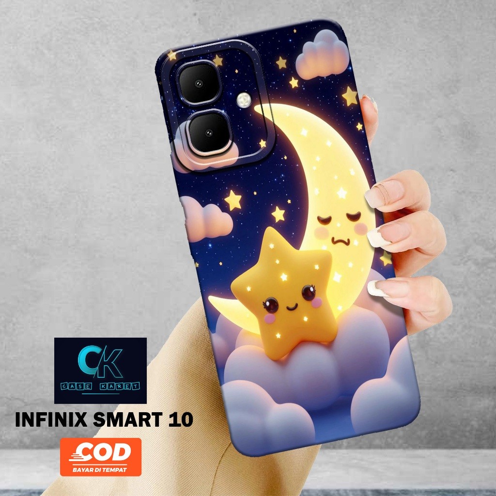 เคส HP ล่าสุด Infinix Smart 10 - เคสแฟชั่นการ์ตูน - เคสยาง - เคสโทรศัพท์ Infinix Smart 10 ล่าสุด - เ