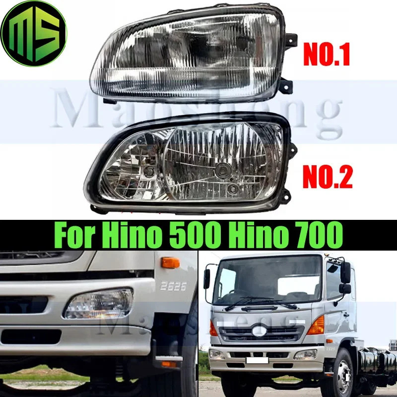 หัวกันชนหน้าไฟหน้าสําหรับ Hino 500 Hino 700 ไฟหน้าไฟหน้า Foglight Foglamp
