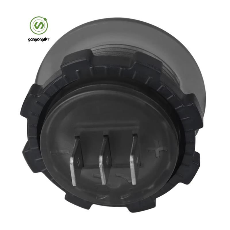 [gangong1kr]Panel Digital Voltmeter Round LED Panel Digital Voltmeter Ammeter Tester Monitor Voltmet