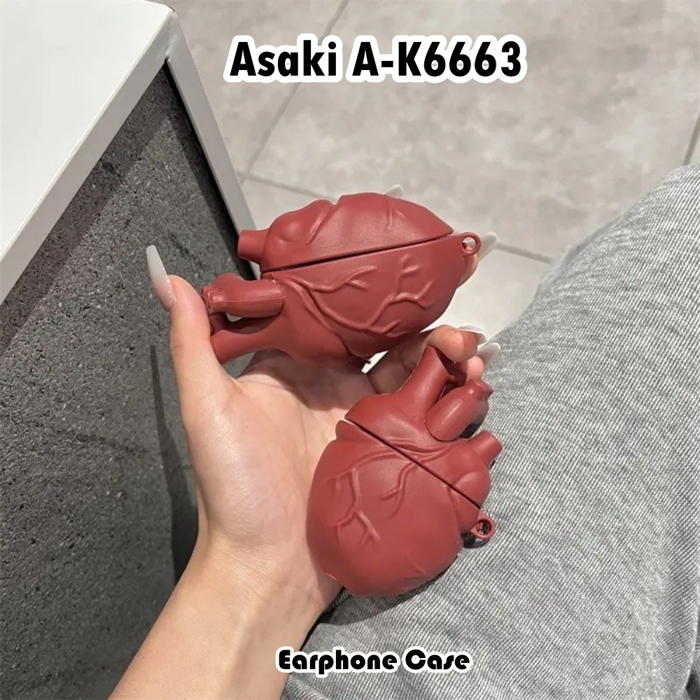 ขายร้อนFor Asaki A-K6663 Case เคสหูฟังจําลองการ์ตูนปลอกซิลิโคนอ่อนนุ่ม