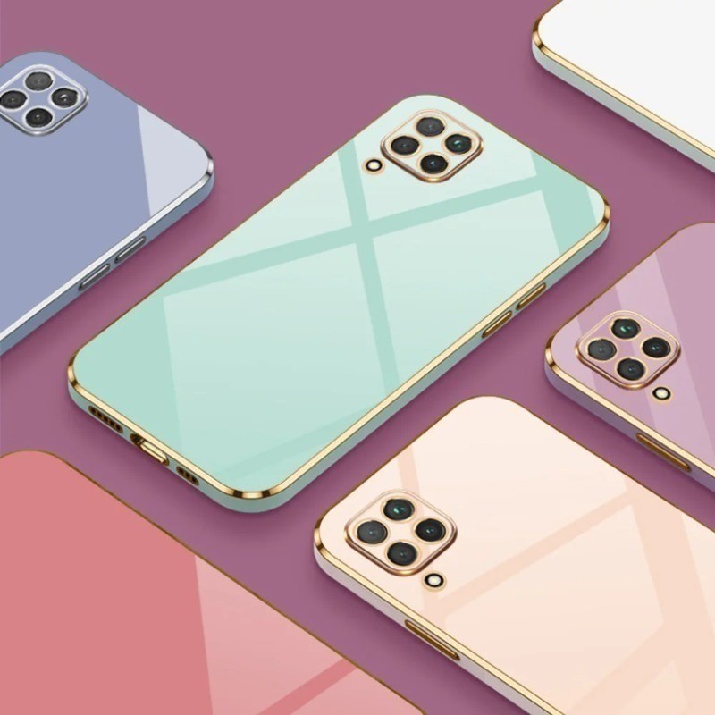 ชุบ Electroplated โทรศัพท์สําหรับ OPPO K1 K7 K7x K9 K9S K9x R15x RX17 K10 A54 Energy Neo Pro 5G 6D ช