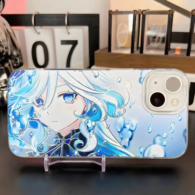 Genshin Impact Furinaเคสโทรศัพท์สําหรับInfinix Hot 60i 50 Pro 50i 40iหมายเหตุ 50PRO 40Pro 30i 30 ร้อ