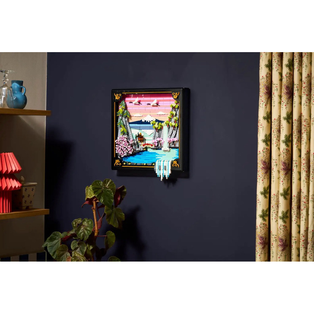 Lego Art 31218 Japanese Cherry Blossom Landscape กล่องใหม่ สินค้าพร้อมส่ง ของแท้ 100% - รูปที่ 3