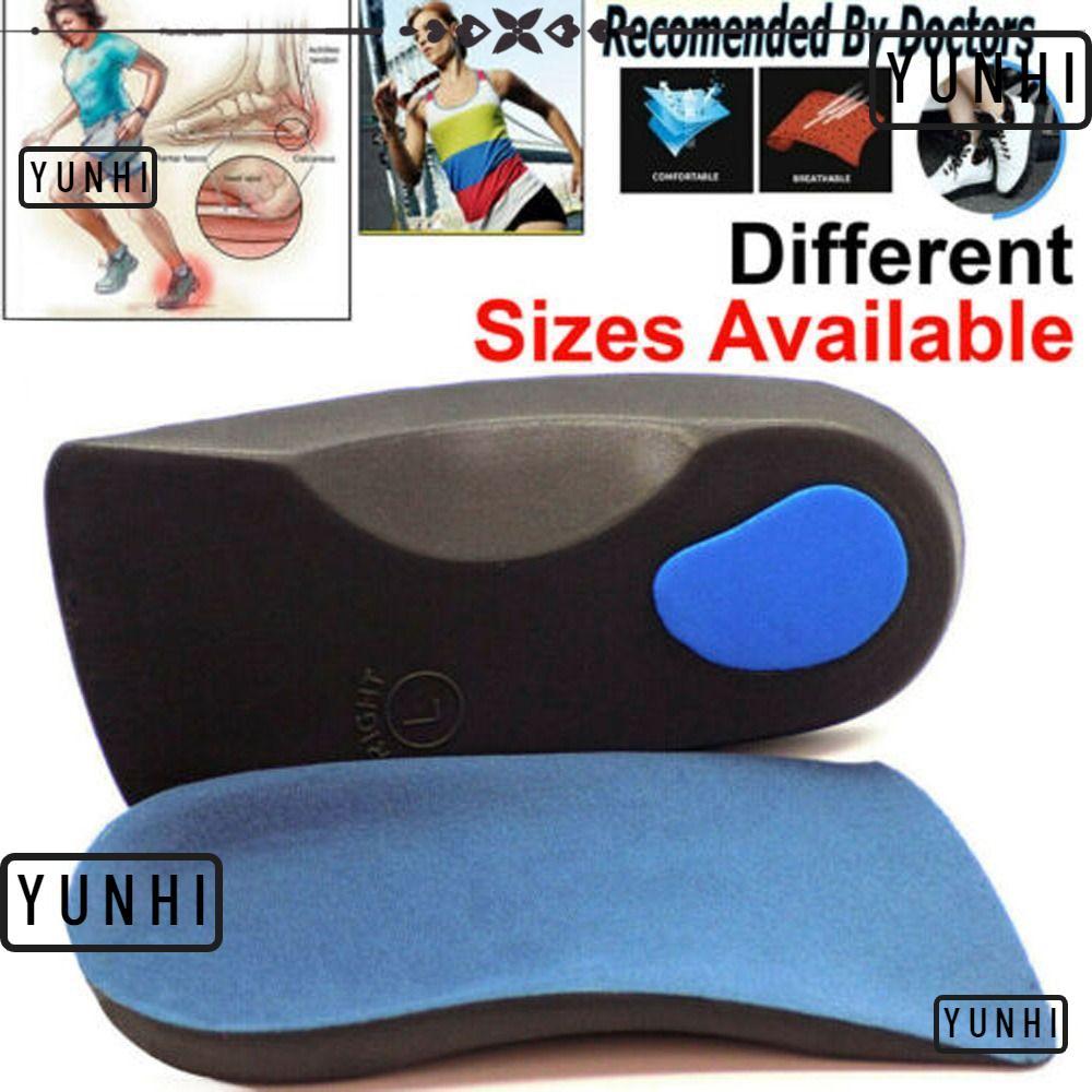 YUNHI รองเท้าแทรก Fallen Arches Comfort Over Pronation น้ําหนักเบา Arch Support