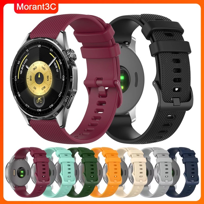 22 มม.ซิลิโคนสําหรับ Huawei WatchGT6/5/4 46 มม.GT6/5 Pro 46 มม.กีฬา Breathable สําหรับ Redmi นาฬิกา 5 Active/Lite/Amazfit GTR4 Band
