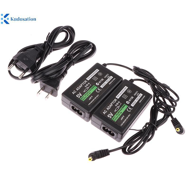 Kudosation EU/US Plug Charger แหล่งจ่ายไฟ AC อะแดปเตอร์สายชาร์จสําหรับ PSVITA PSP1000/2000/3000