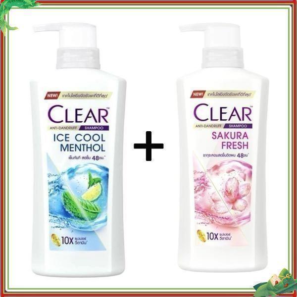 CLEAR ซื้อ 1 แถม 1 COD แพ็คคู่สุดคุ้ม เคลียร์ แชมพู ขจัดรังแค สูตรเย็น หัวปัม Cl EAR Anti Dandruff Clear Men ขนาด 370 มล - รูปที่ 4