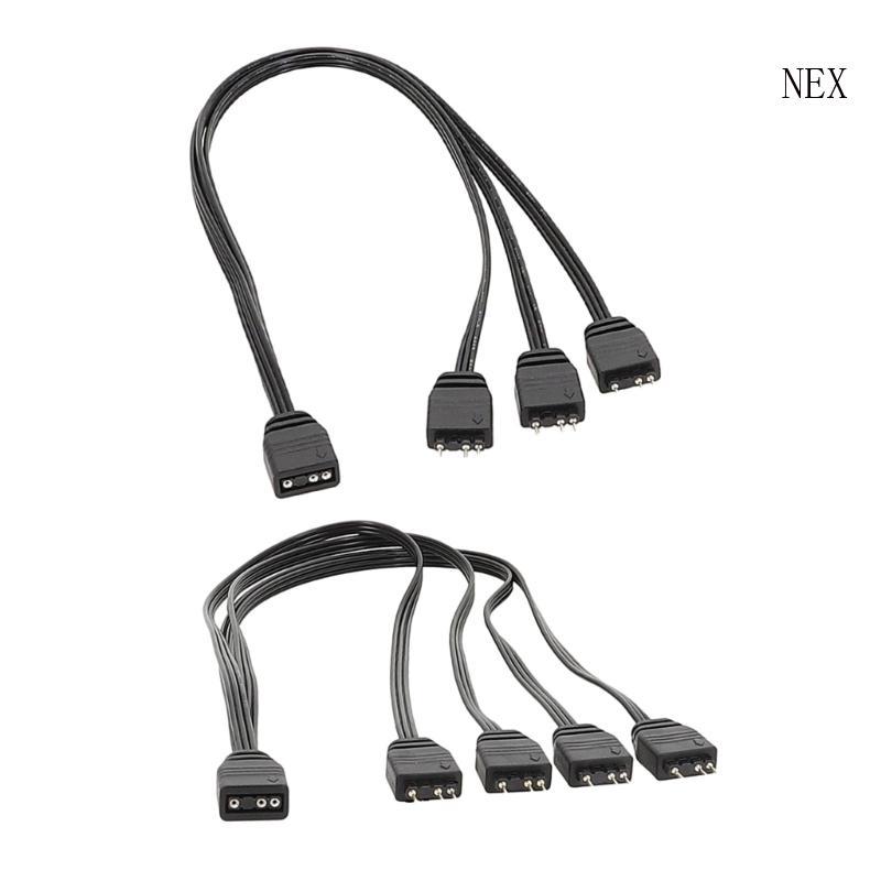 NEX เสริมแสงของคุณ Setups สายแยก ARGB สายซิงค์ LED ARGB