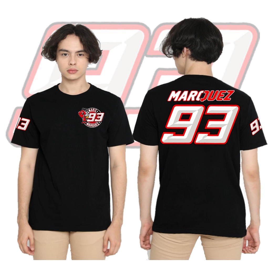 Marc Marquez No 93 Moto Gp Tshirt / Baju Microfiber Jersi / Racing Tshirt