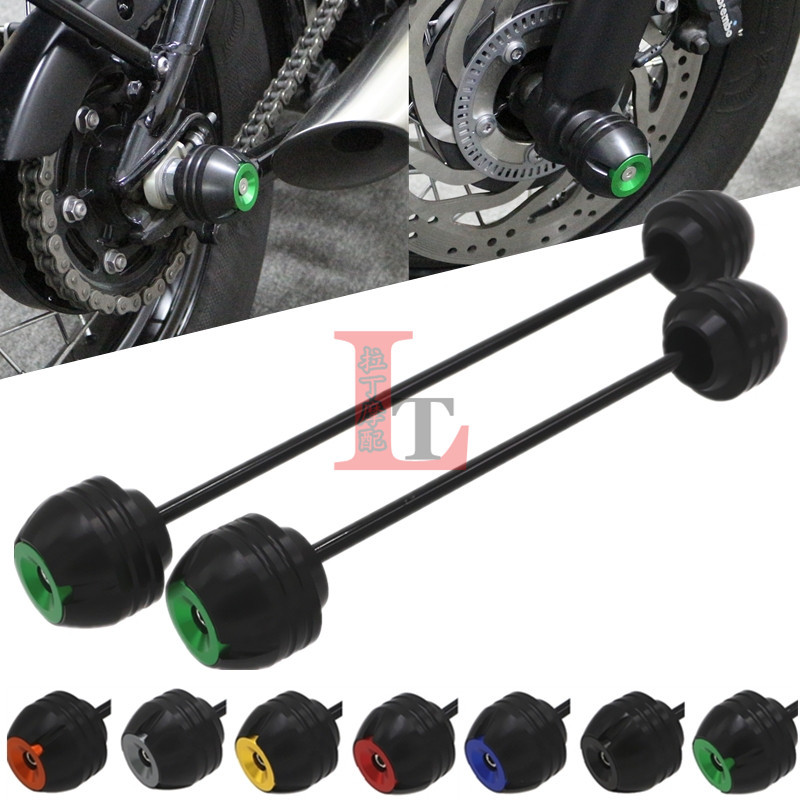 เหมาะสําหรับ Kawasaki Z900/SE/RS Z800 Z750 Z650/RS ดัดแปลงด้านหน้าด้านหลังล้อ Shock-proof Ball โพสต์