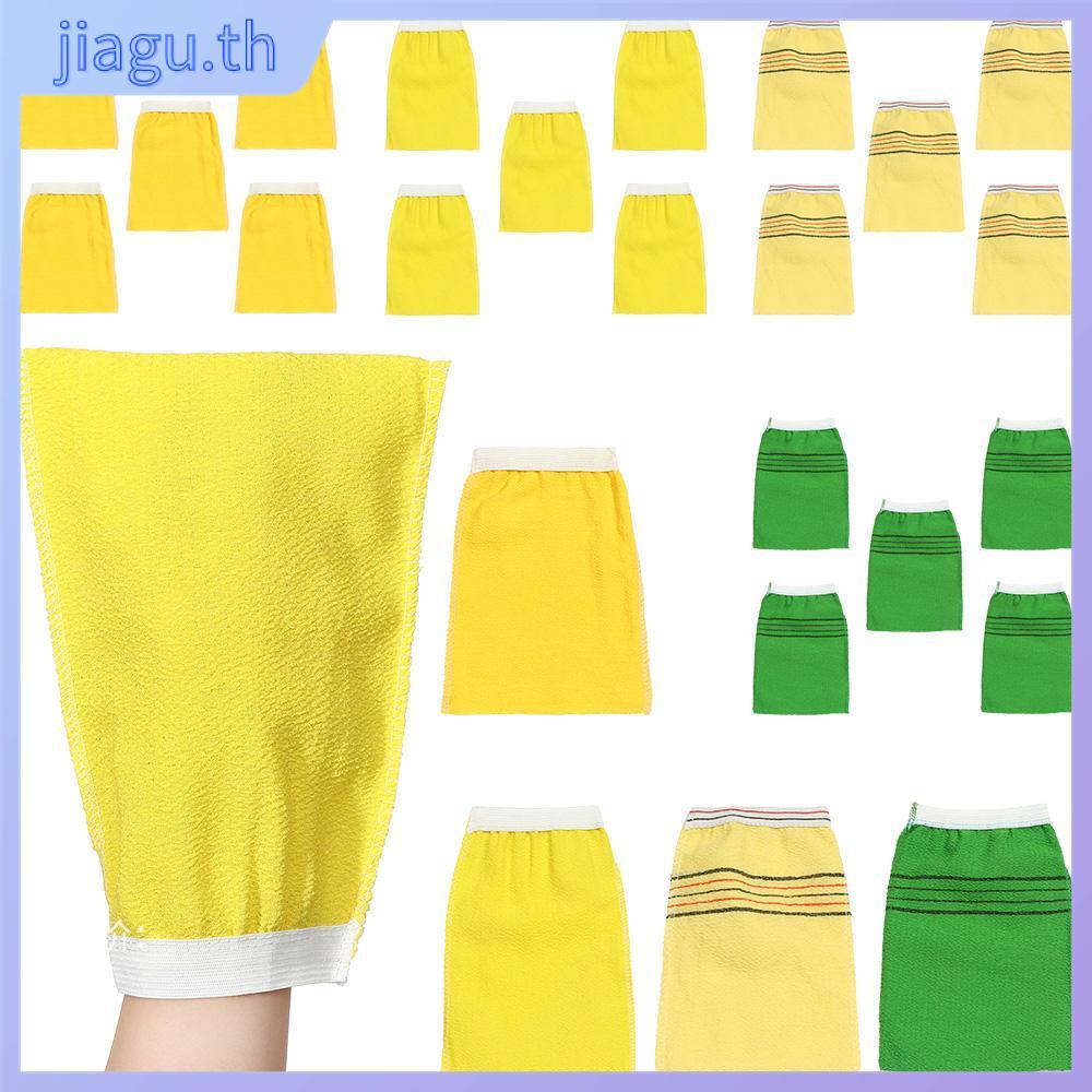 JIAGU Peeling Glove Towel Scrub Dead Skin Shower Spa Towel Bath Exfoliating Tool