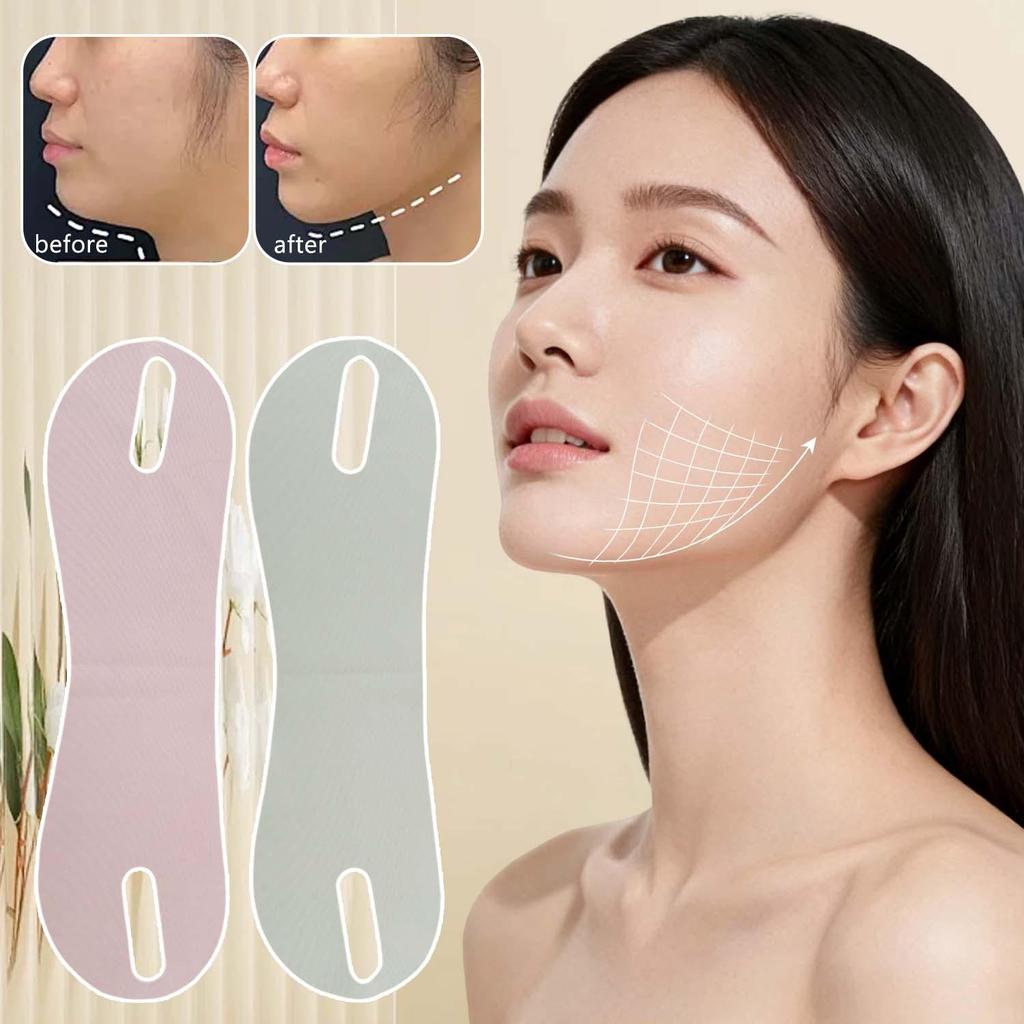 2 ชิ้นพรีเมี่ยมไลคร่า V-Face Lifting Mask | การออกแบบที่ไร้รอยต่อที่มองไม่เห็นภายใต้การแต่งหน้า | คว