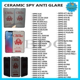 ANTI SCRATCH CERAMIC MATTE ANTI SPY OPPO A3X A3 PRO A5i 4G A5 A5X - BDC