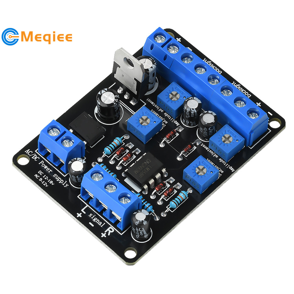 AC9-12V/DC12-18V VU Meter Driver Board Amplifier Front-End Electronic Tube Galblader เครื่อง DB Mete