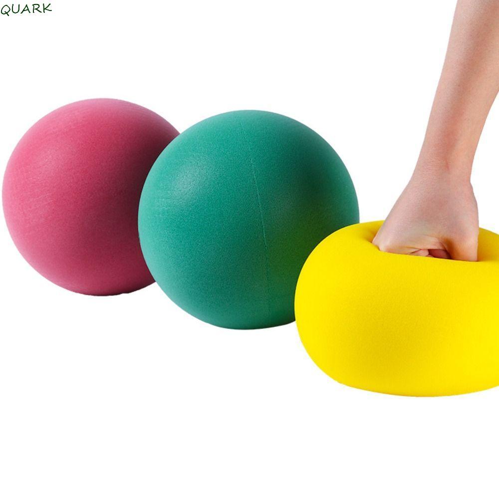 QUARK Solid Sponge Ball Soft Elastic Ball ของเล่นโฟมเด็กลดเสียงรบกวนของเล่นเด็กเงียบของเล่นเกมกลางแจ้ง Mute Ball
